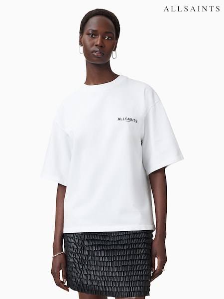 AllSaints Heaps Amelie 100% Organic Cotton T-Shirt (H52590) | 83 €