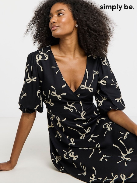 Simply Be Wrap Dress (H53050) | 57 €