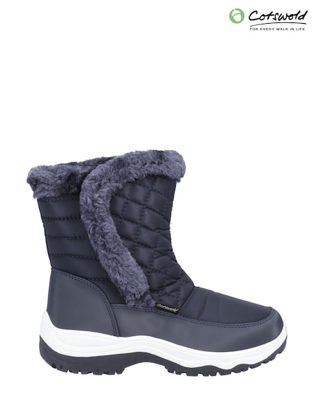 Cotswolds Blue Butterrow Wellingtons Boots (H53073) | SGD 58