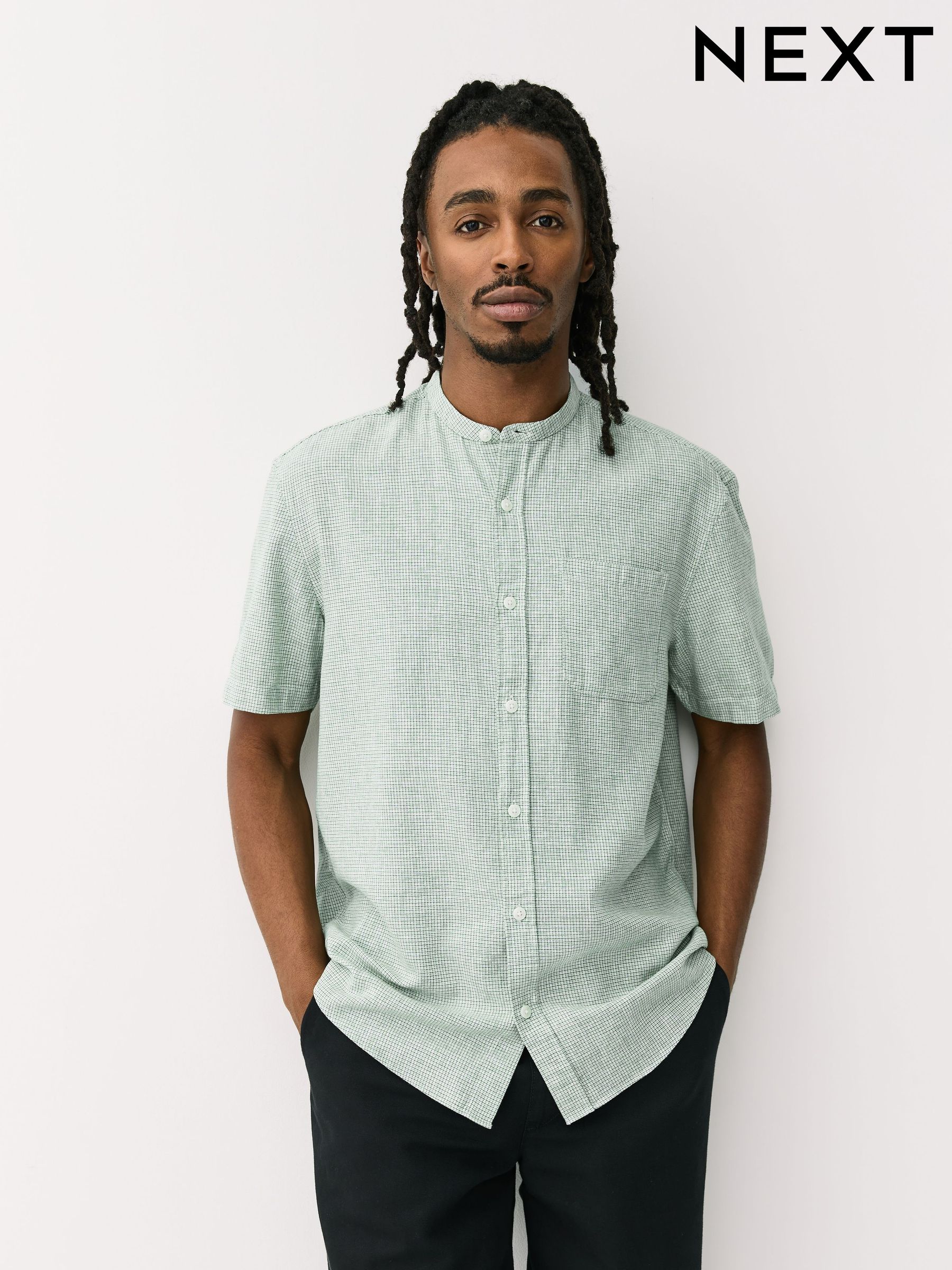 Men's Linen Shirts | Cotton Linen Shirts | Next Romania