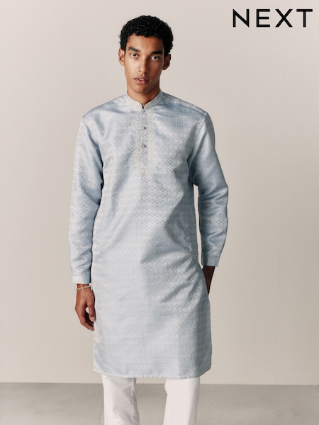 Blue Kurta Shirt (H53301) | SGD 88