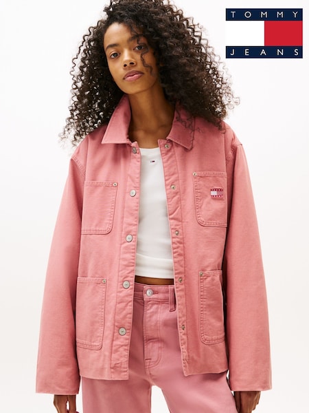 Tommy Jeans Red Badge Boxy Padded Chore Jacket (H53307) | €179