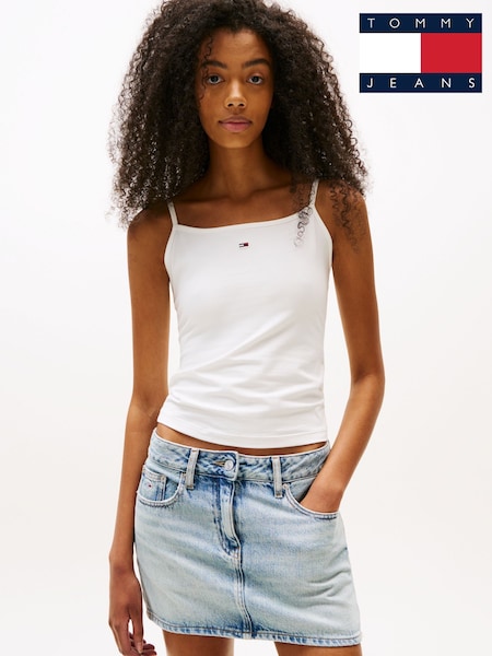 Tommy Hilfiger Cream Slim Spaghetti Strap vest (H53312) | €25