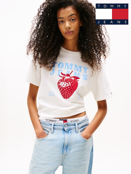 Tommy Jeans Graphic Crew Neck T-Shirt (H53313) | 50 €