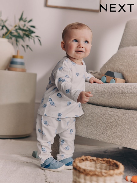 Blue Lion Top and Leggings Baby Set (0mths-2yrs) (H53491) | AED61 - AED71