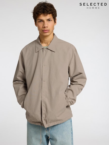 Selected Homme Grey Lightweight Jacket (H53497) | 505 zł