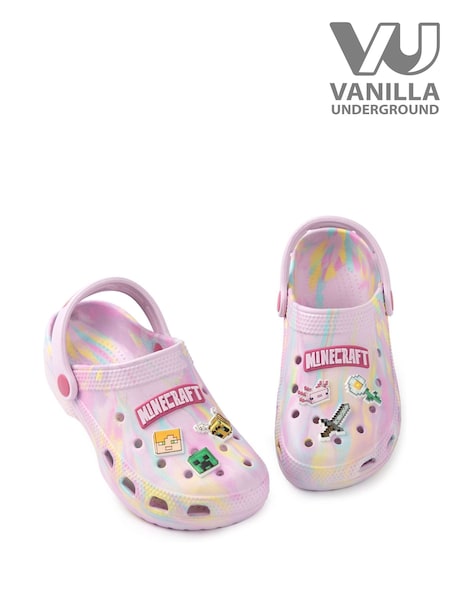 Vanilla Underground Purple Girls Minecraft Clogs (H53502) | 105 QAR