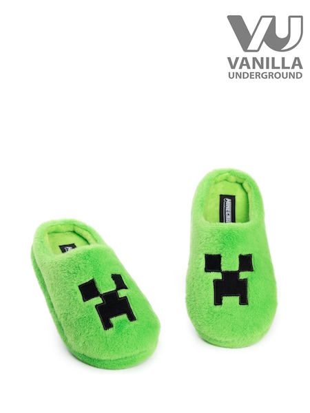 Vanilla Underground Green Boys Minecraft Mule Slippers (H53512) | € 23