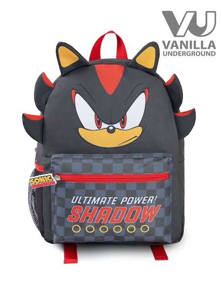Vanilla Underground Grey Kids Sonic the Hedgehog Shadow Grey Backpack (H53521) | 148 QAR