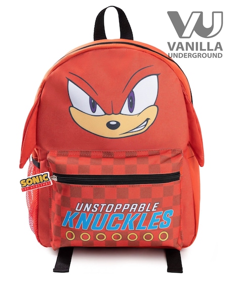 Vanilla Underground Red Kids Sonic The Hedgehog Knuckles Backpack (H53526) | R$ 290