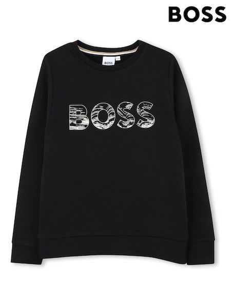 BOSS Black Logo Sweatshirt (H53642) | 540 QAR - 654 QAR