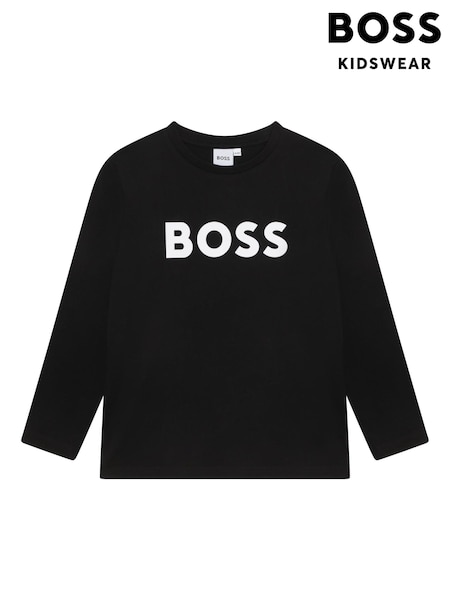 BOSS Black Logo Long Sleeve T-Shirt (H53646) | 279 QAR - 335 QAR