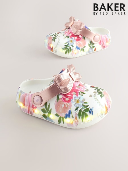 Baker by Ted Baker Girls Bow Clog Sandals (H53669) | AED155