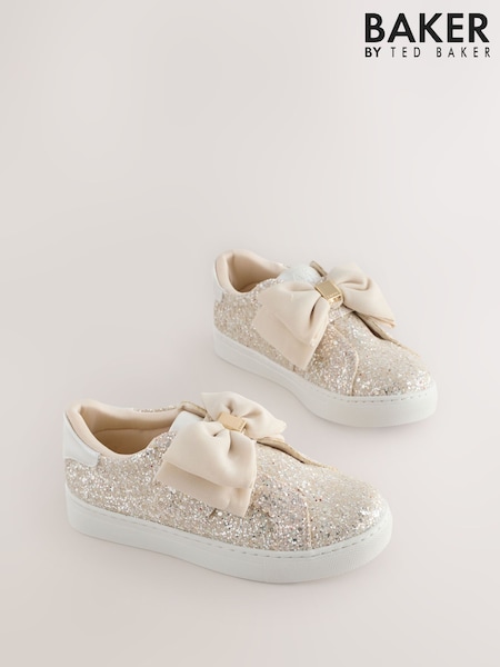 Baker by Ted Baker Organza Bow Trainers (H53718) | $92