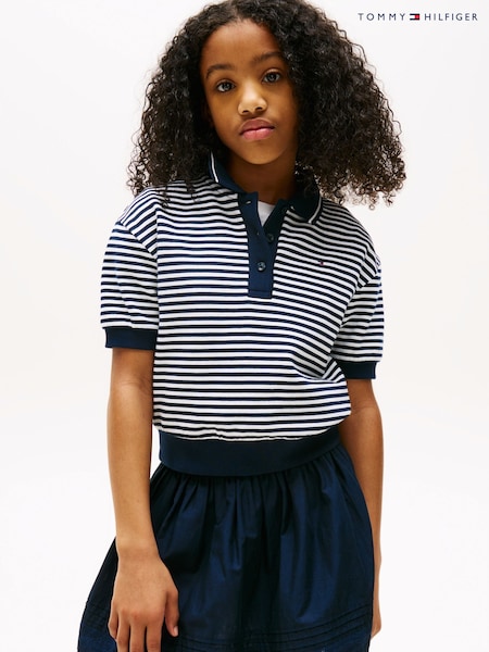 Tommy Hilfiger Relaxed Stripe Polo Shirt (H53938) | 298 LEI - 372 LEI