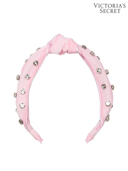 Victoria's Secret Iconic Stripe Pink Satin Headband (H53998) | €20.50