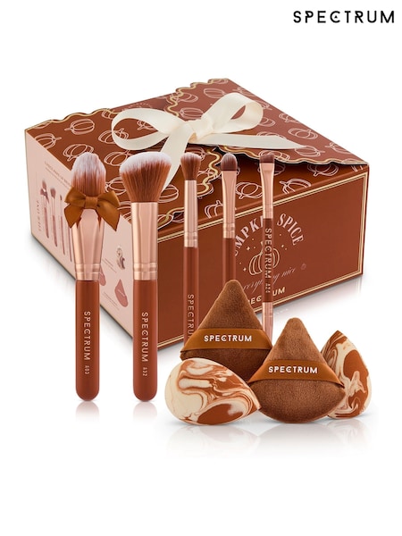Spectrum Collections Pumpkin Spice Brush Sponge and Powder Puff Gift Set (H54127) | €48
