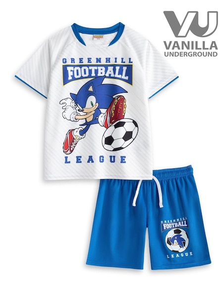 Vanilla Underground White Boys Sonic The Hedgehog Football Kit (H54204) | € 28