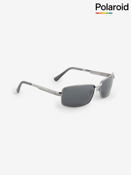 Polaroid Gunmetal Frame Black Sunglasses (H54219) | 4,746 UAH