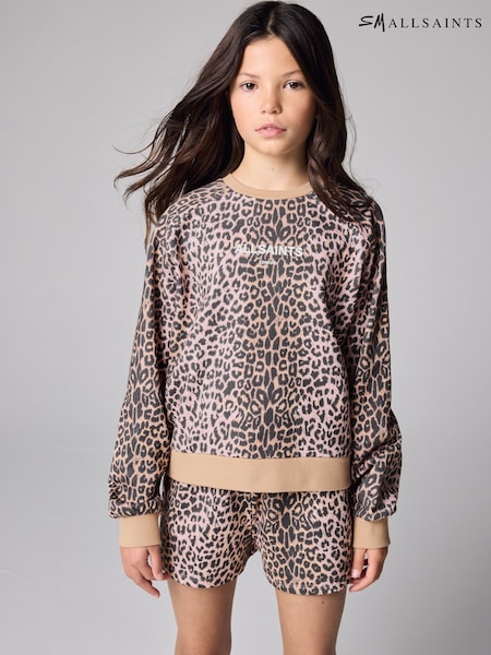 smALLSAINTS Logo Sweatshirt and Sweat Shorts Set (H54399) | ‏178 د.إ.‏ - ‏ 220‏ د.إ.