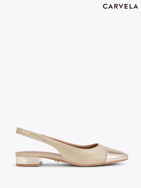 Carvela Gold Amelia Pumps (H54495) | ‏598‏₪