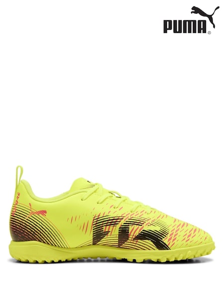 Puma Yellow Boys Future 8 Play TT Football Boots (H54609) | €53