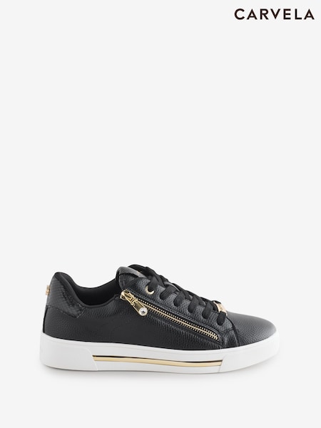 Carvela Black Diamond Zip Trainers (H54687) | € 117