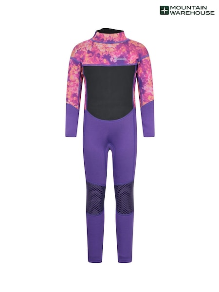 Mountain Warehouse Pink Kids Printed Full Wetsuit (H54692) | €54