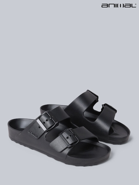 Animal Black Womens Shore Sliders (H54762) | R$ 225