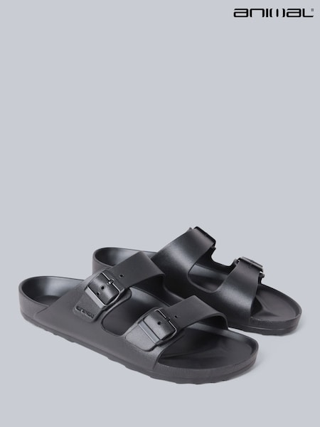 Animal Black Mens Shore Sliders (H54774) | R$ 225