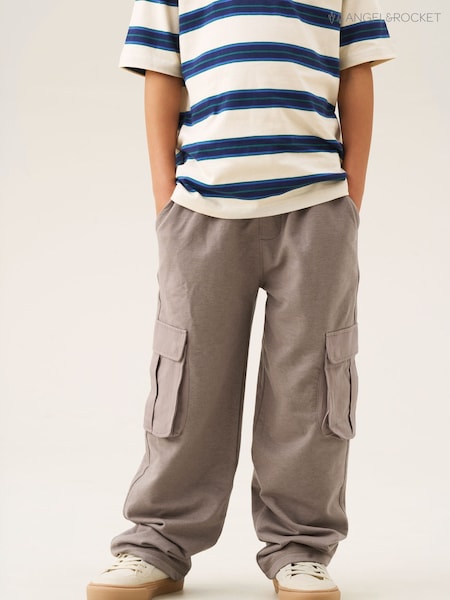 Angel & Rocket Brown Dylan Fleece Cargo Trousers (H54811) | R$ 215 - R$ 255