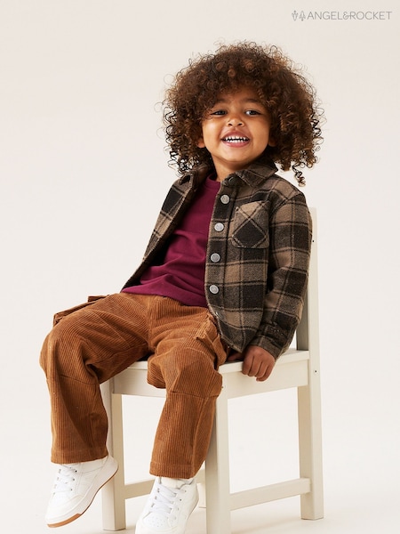 Angel & Rocket Green Mini River Plaid Shirt (H54832) | 129 QAR - 139 QAR
