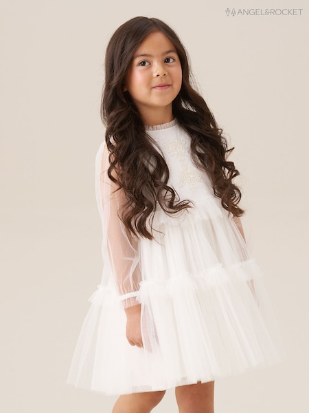 Angel & Rocket Natural Beau Embroidered Boho Dress (H54876) | R$ 445 - R$ 485
