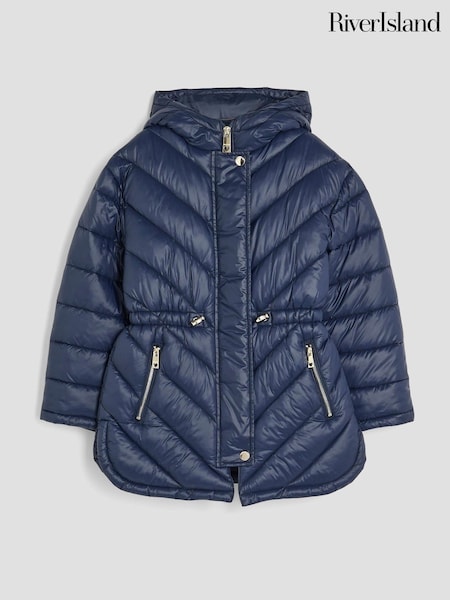River Island Blue Girls Padded Jacket (H54900) | €37