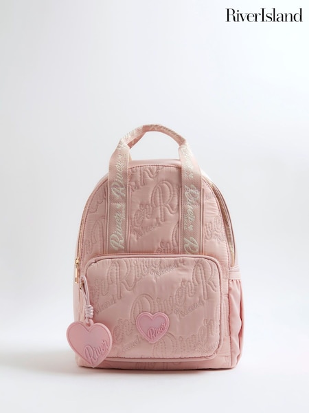 River Island Girls Nylon Script Backpack (H54911) | 41 €