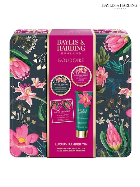 Baylis & Harding Boudoire Luxury Pamper Tin Gift Set (H55135) | €16