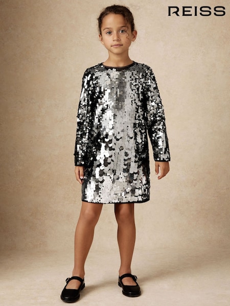 Reiss Silver Hattie Dress (H55178) | € 133