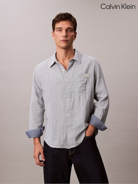 Calvin Klein Blue Casual Classic Shirt (H55240) | €121