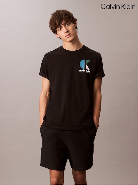 Calvin Klein Black Premium Terry Monogram Shorts (H55249) | €102