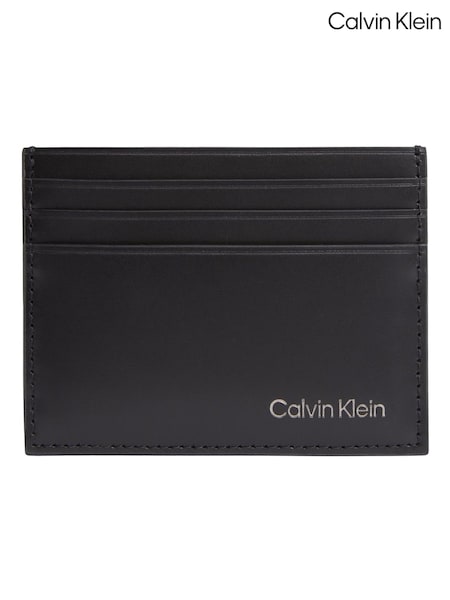 Calvin Klein Black Smooth Cardholder (H55252) | 223 QAR