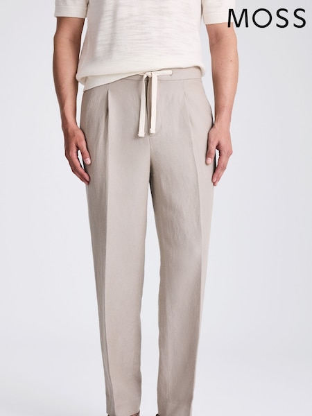 MOSS Natural Wool Linen Beach Trousers (H55266) | €113