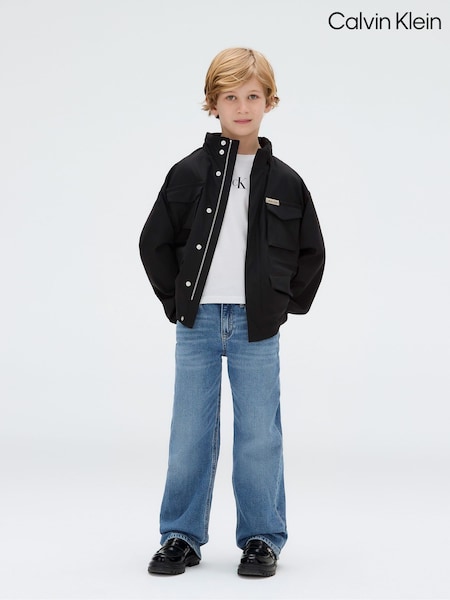 Calvin Klein Black Dry Knit Field Jacket (H55320) | €77 - €95