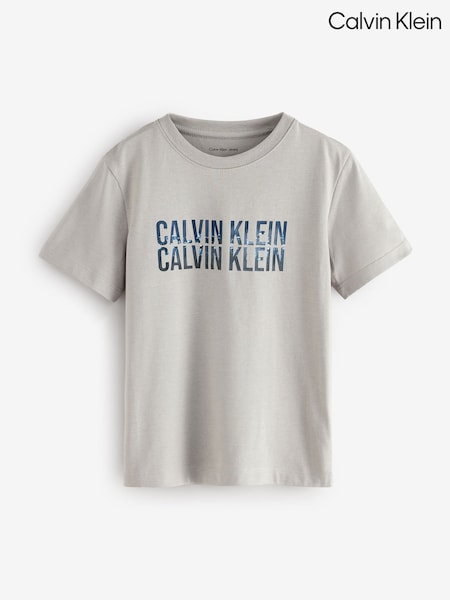 Natur - Calvin Klein Short Sleeve T-Shirt (H55328) | 70 € - 78 €