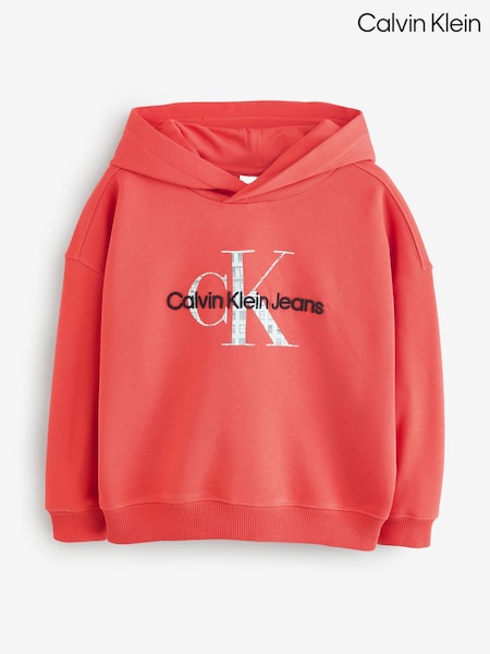 Calvin Klein Embroidered Hoodie (H55334) | 94 € - 117 €