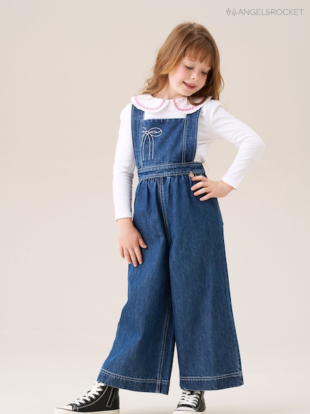 Angel & Rocket Blue Josie Denim Dungarees (H55385) | R$ 295 - R$ 335