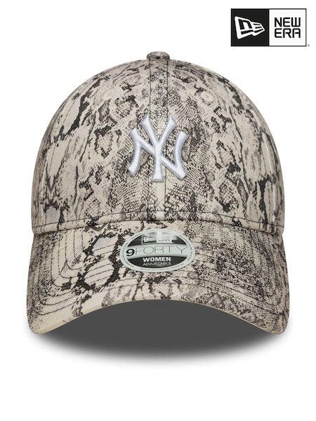 New Era Womens Grey Snake Print 940 Cap (H55465) | ‏140 ر.ق.