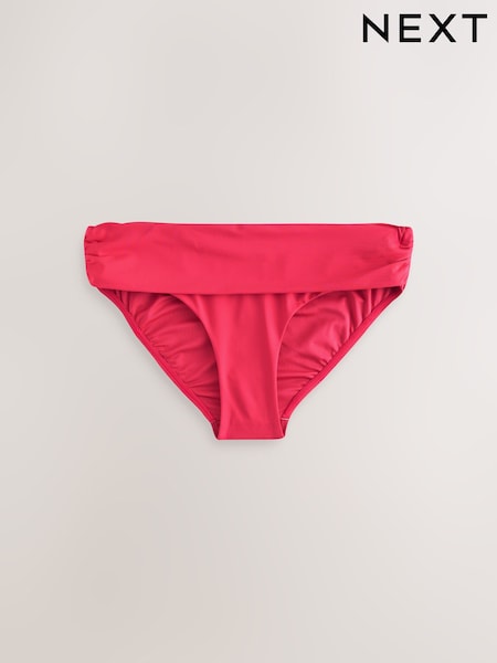 Pink Roll Top Bikini Bottoms (H55865) | 95 zł