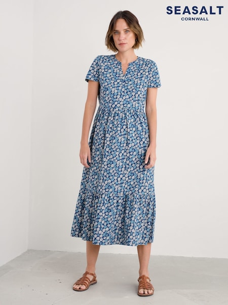 Seasalt Cornwall Petite Rainette Above Ankle 100% Cotton Dress (H56047) | 114 €