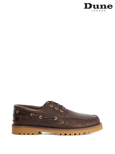 Dune London St Bart Cleated Boat Shoes (H56091) | 170 €
