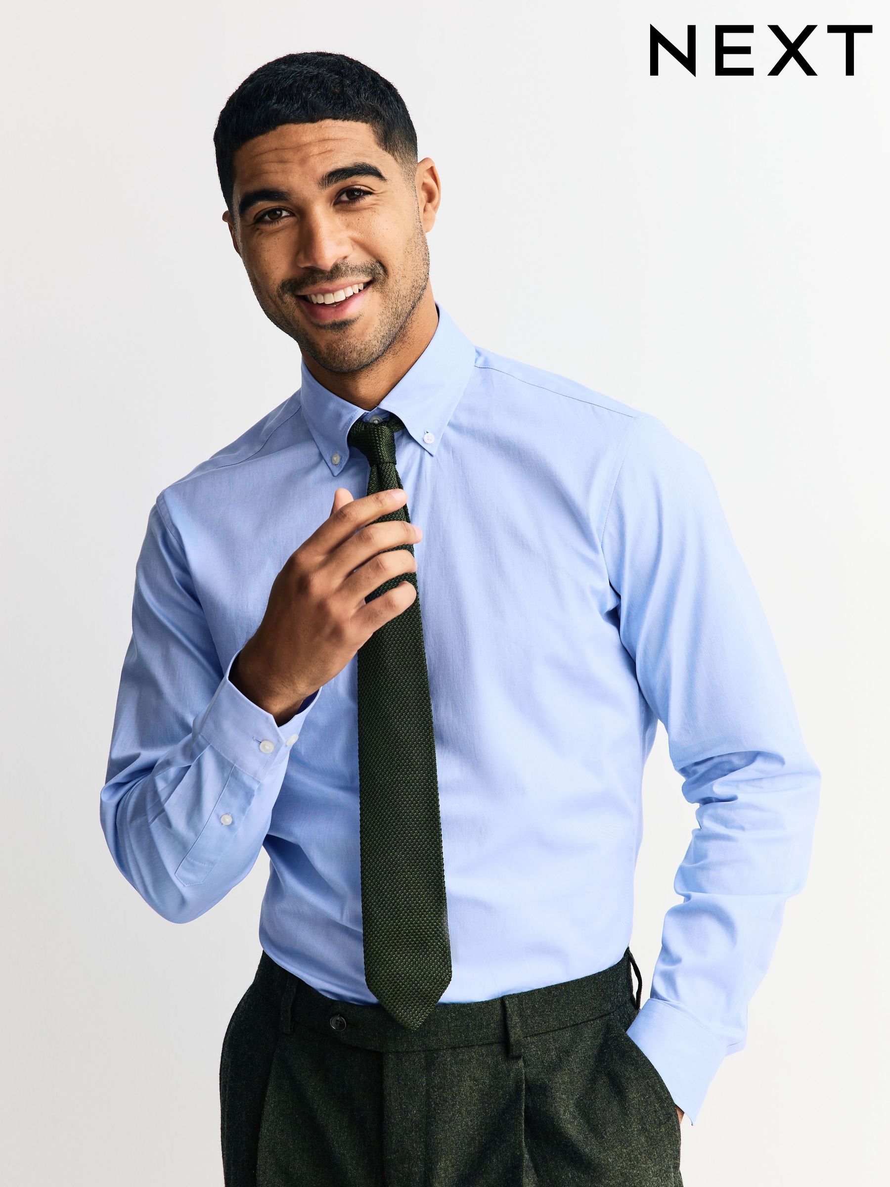 collared shirt and tie